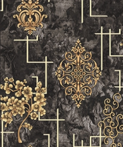 WK120-35 | 9.5 Meter x 21 Inches Damask look Wallpaper - 54.54 Sq. Ft. Image 01