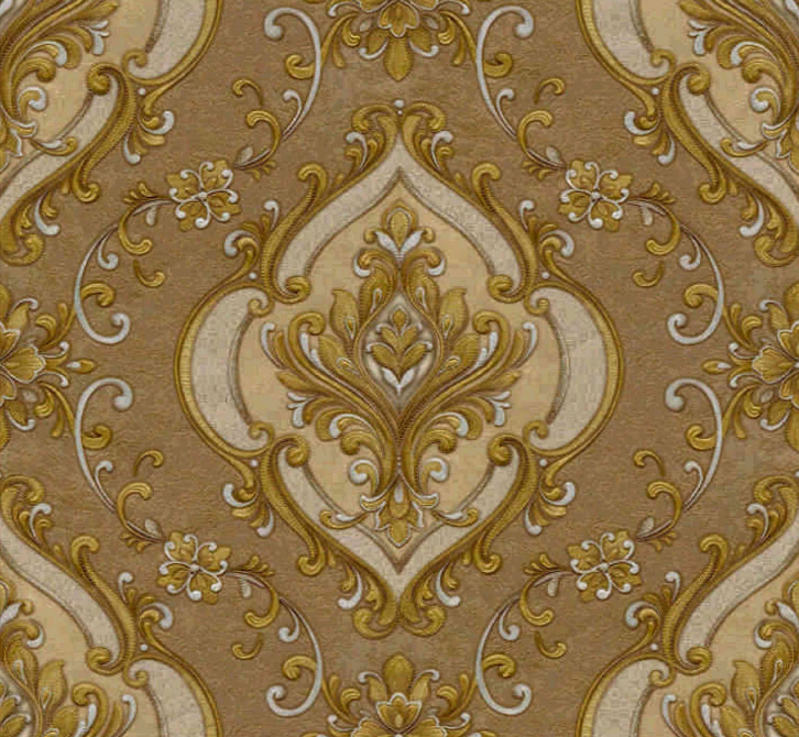 WP401-1 | 9.5 Meter x 21 Inches Damask look Wallpaper - 54.54 Sq. Ft. Image 01