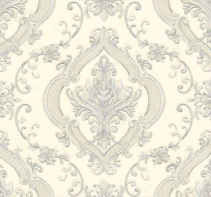 WP401-10 | 9.5 Meter x 21 Inches Damask look Wallpaper - 54.54 Sq. Ft. Image 01