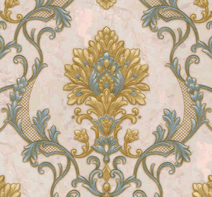 WP401-17 | 9.5 Meter x 21 Inches Damask look Wallpaper - 54.54 Sq. Ft. Image 01