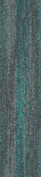 02 Grey/C.Blue 1000x250 mm 100% Nylon/Eco Back Carpet Tile - 4 mm  Image 02