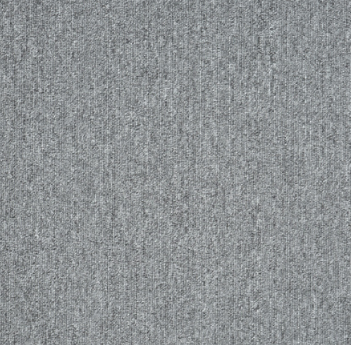 415-Light Grey Delta Series 500x500 mm 100% PP BCF Loop Pile/PVC Back Carpet Tile - 4 mm  Image 01