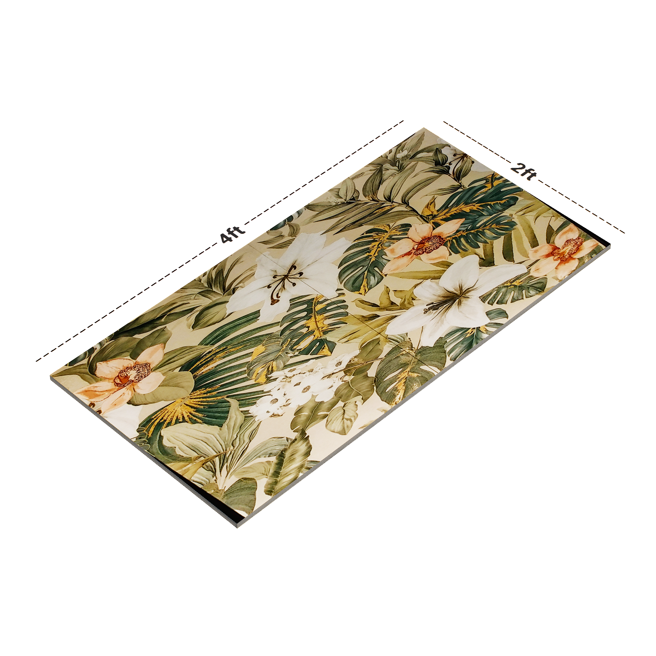 Dimension image of TL 03530 B Lemy Decor 6 1200x600 mm Matte Finish Tile | Material Depot