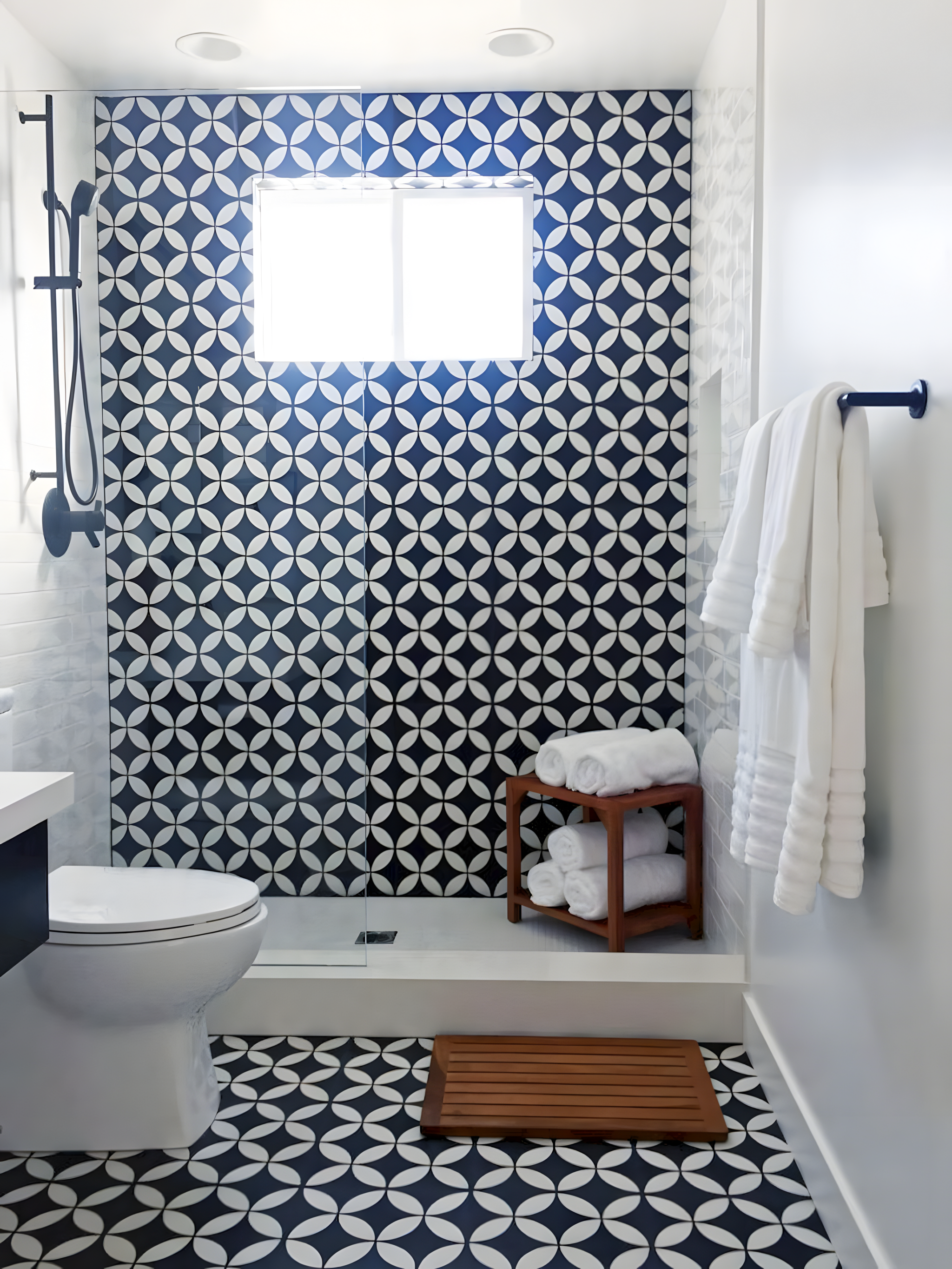 Bold Geometric Tiles for a Modern Space | Material Depot