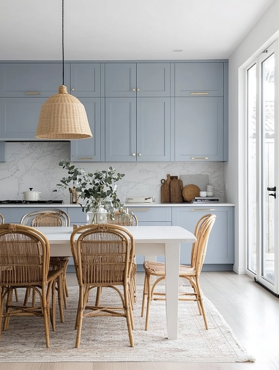 Bright and Airy Kitchen with Stylish Accents | Material Depot