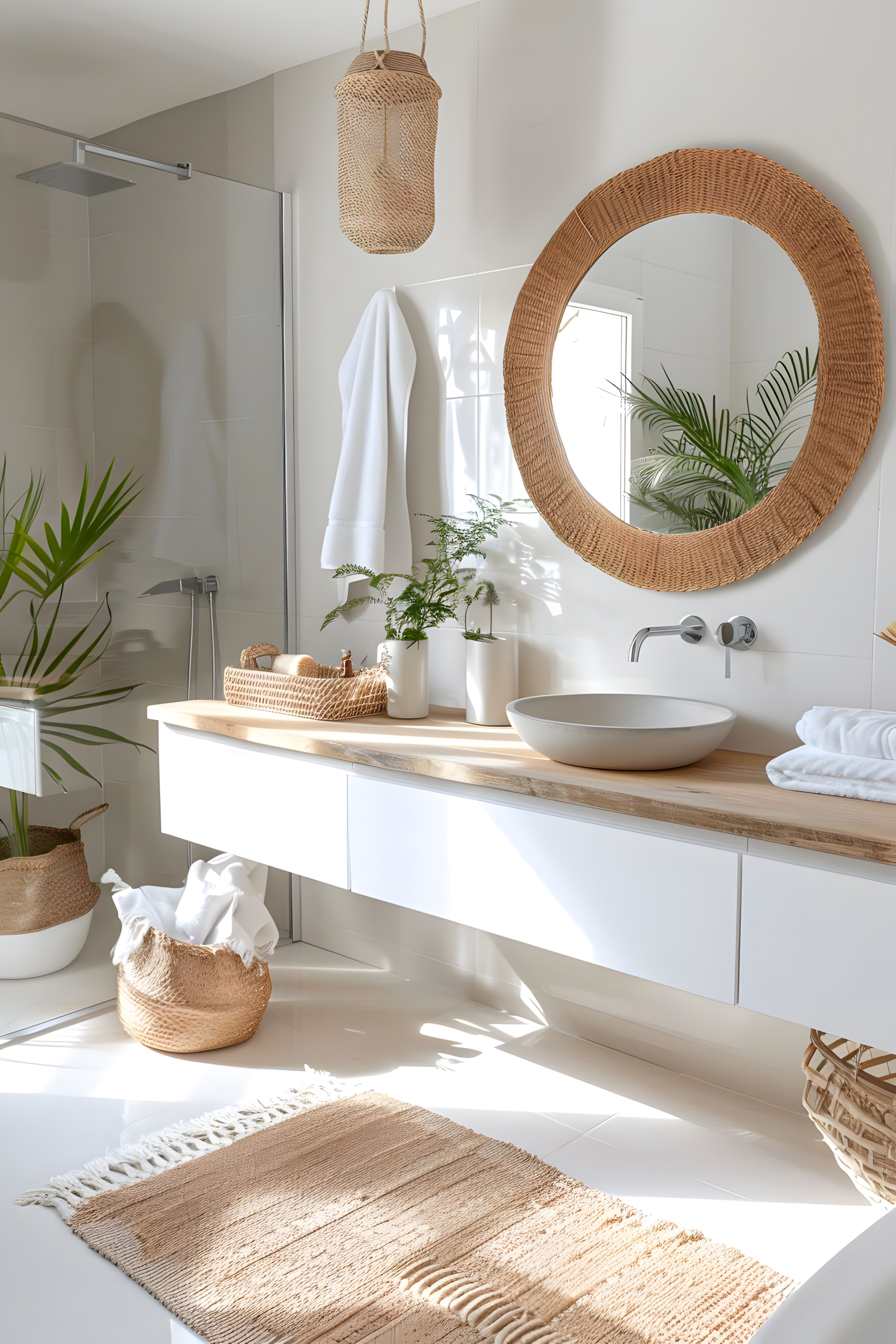 Coastal Chic: A Modern Bathroom with Natural Elements | Material Depot