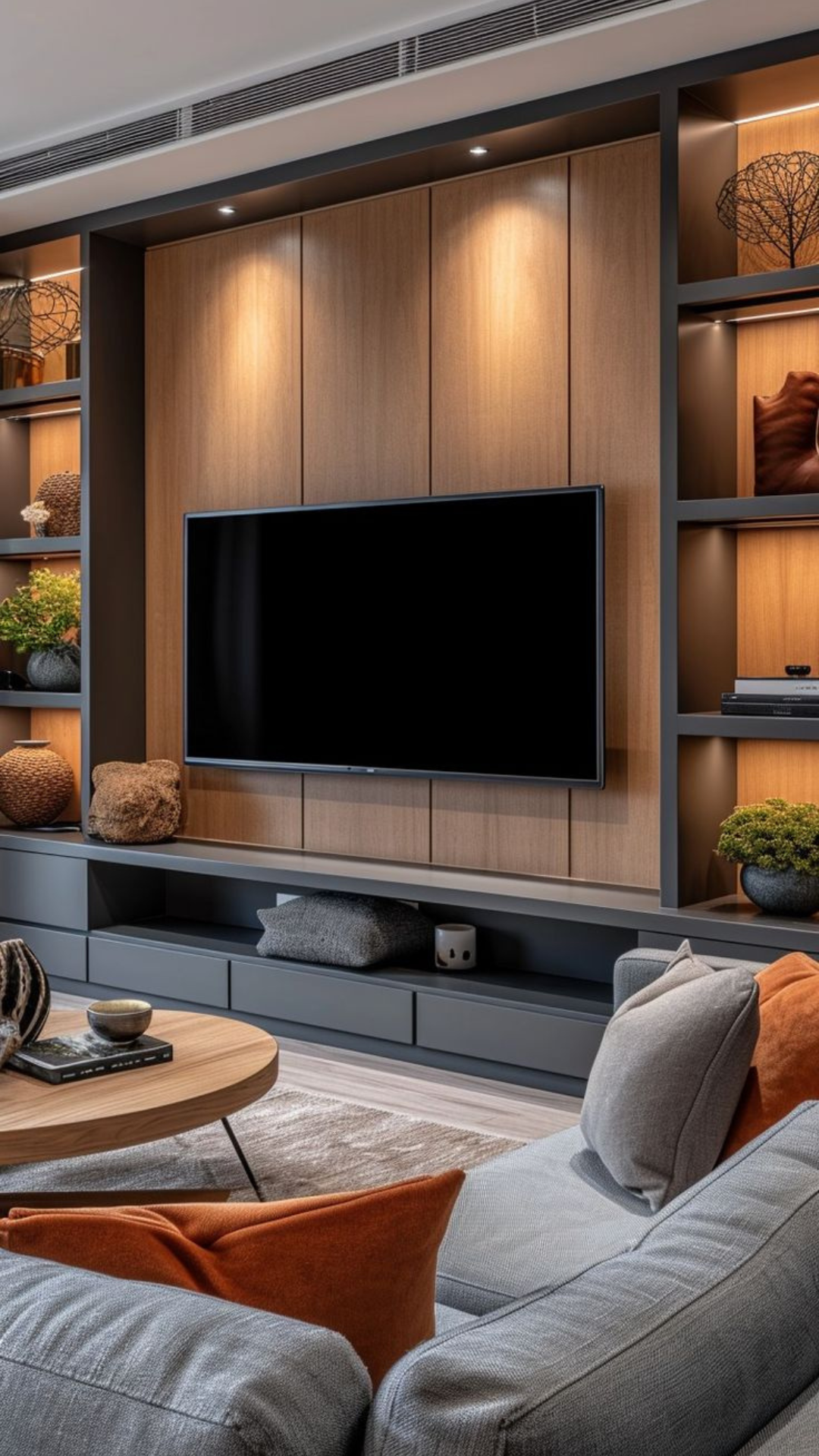 Modern TV Unit Elegance | Material Depot