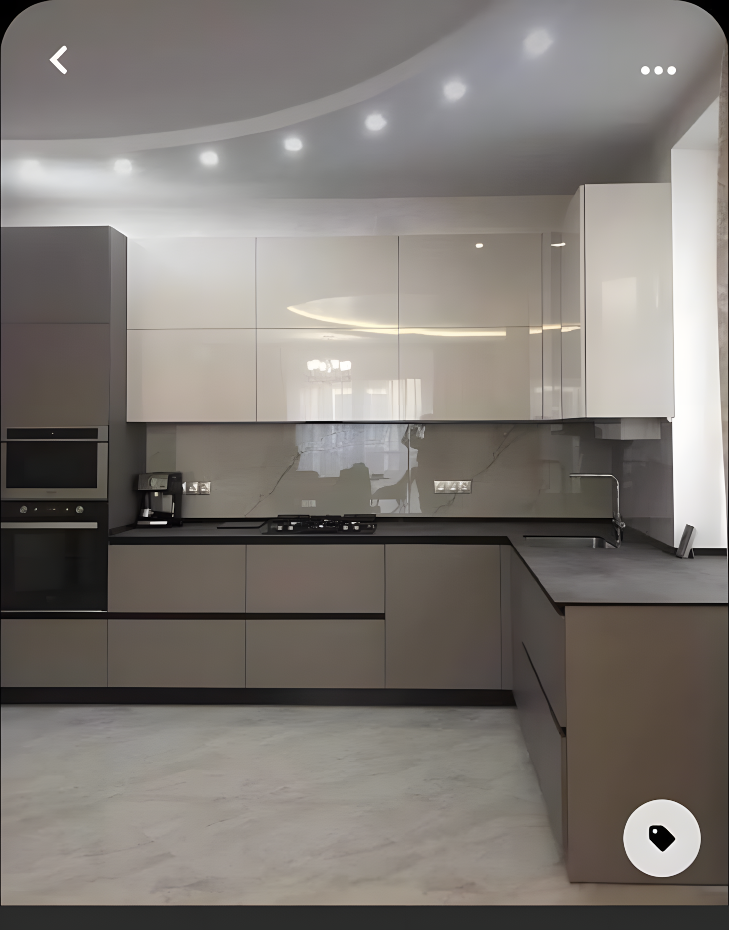 monochrome-elegance-sleek-grey-and-white-modular-kitchen-with-highgloss ...