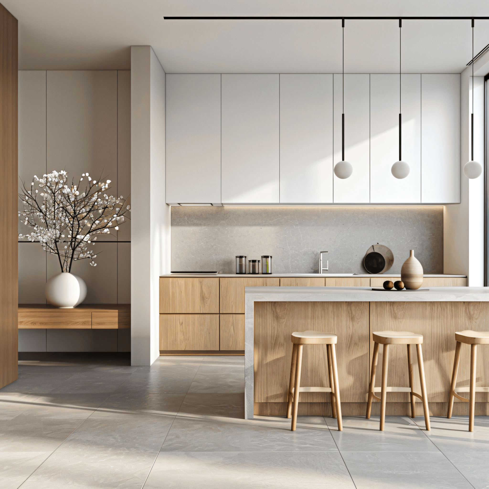 Sleek Minimalism: Modern Kitchen Elegance | Material Depot