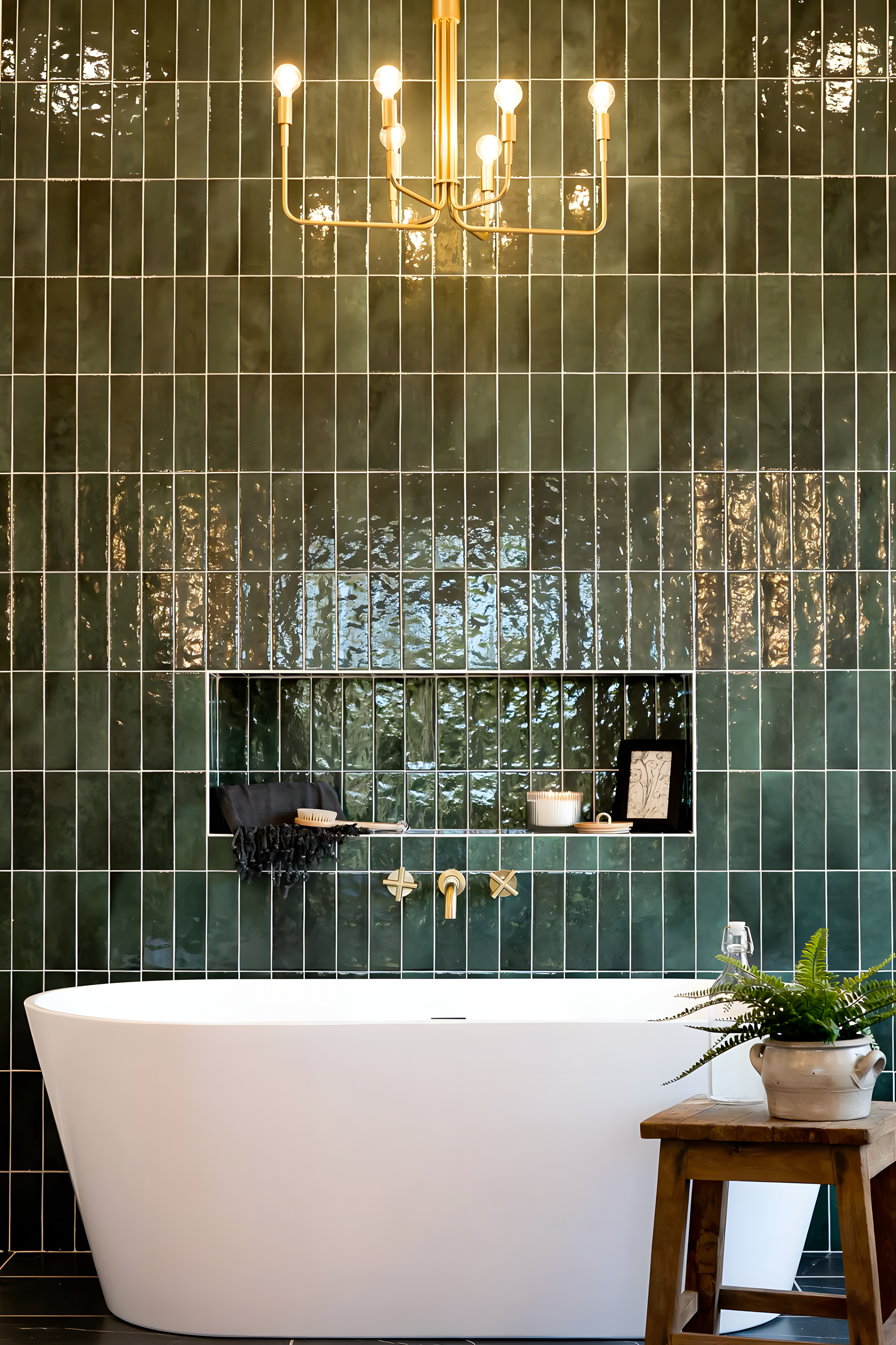 Verdant Sanctuary: A Luxurious Bathroom Retreat | Material Depot